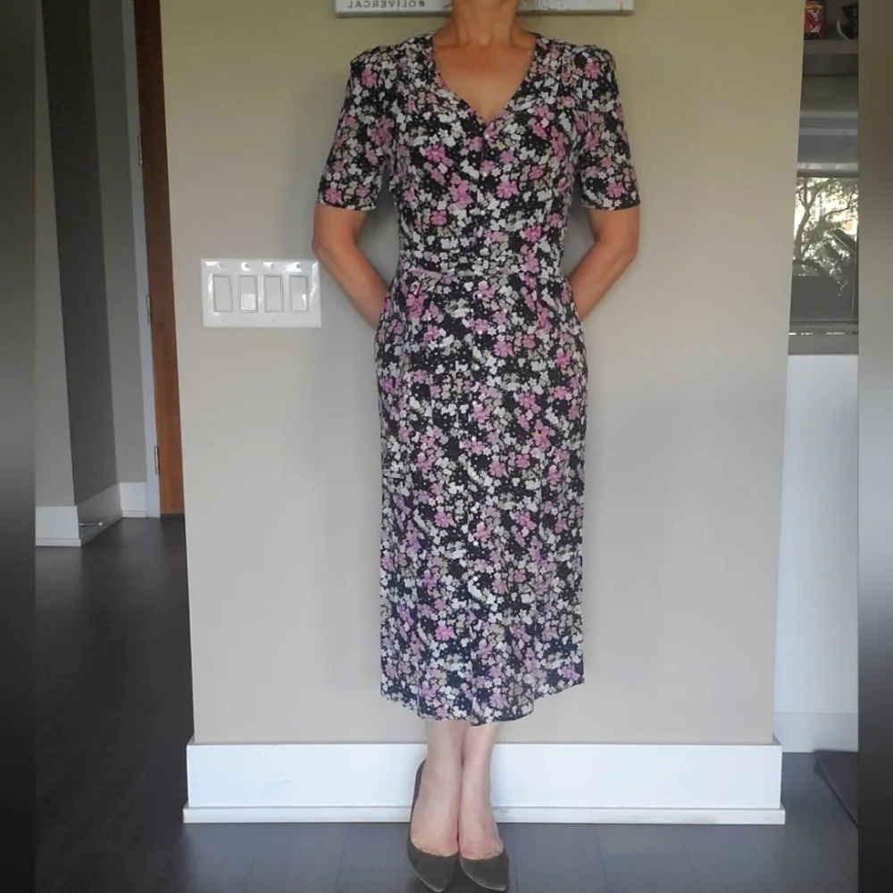 ๐ 5X HOST PICK ๐ Rouje Paris Mathilde Floral Dress - Picture 10 of 14